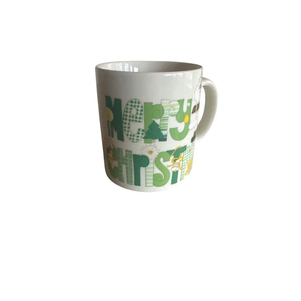 Vintage Gibson Greetings Merry Christmas Ceramic Mug